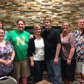 Friends2 Janet, Kim, Curt, Shari, John, Janice, David