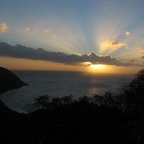 IMG_0633 Sunset from our villa