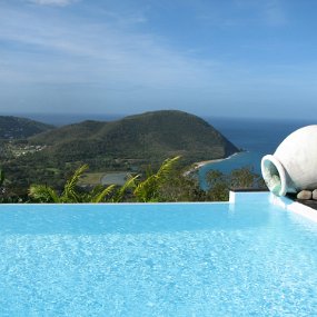 IMG_0644 View from the pool at our villa - Grand Anse beach