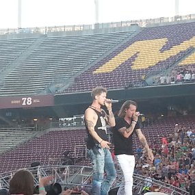 2015-06-20 20.12.06 The walk out stage gave a great, close up from our seats - Florida Georgia Line