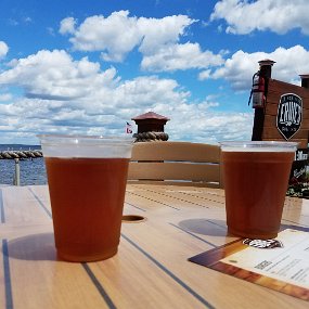 2017-06-15 12.38.11 Lunch at Ernie's on Gull Lake