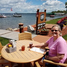 2017-06-15 12.38.30 Lunch at Ernie's on Gull Lake