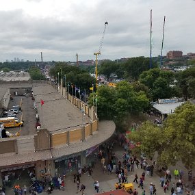 2017-08-25 16.10.52 View towards downtown Minneaplois from the fire tower.