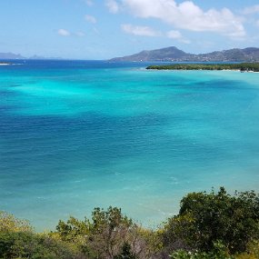 2019-02-27 11.37.51 Our villa overlooks Sandy Island, L’Esterre Bay and Paradise beach
