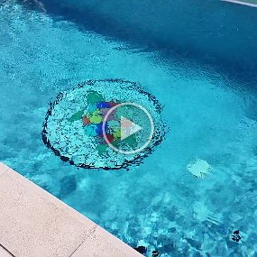 View from the pool Video - view from our pool of Sandy Island and Paradise beach