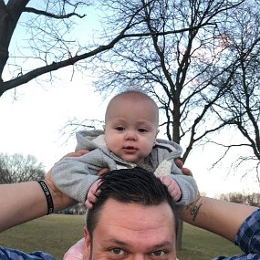 April 9 -5 A warm April day