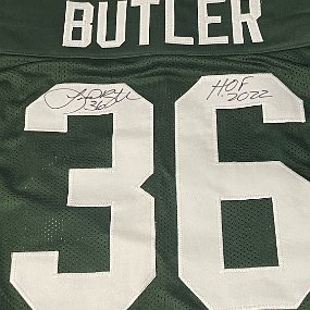 IMG_0295001 Justin meets LeRoy Butler